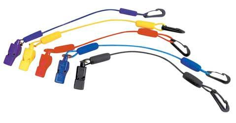 ATLANTIS Whistle With Clip - Yellow, A2706-C