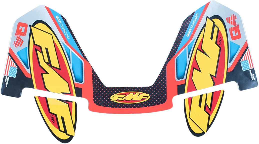 FMF 4 Stroke Muffler Decals, 79-0009