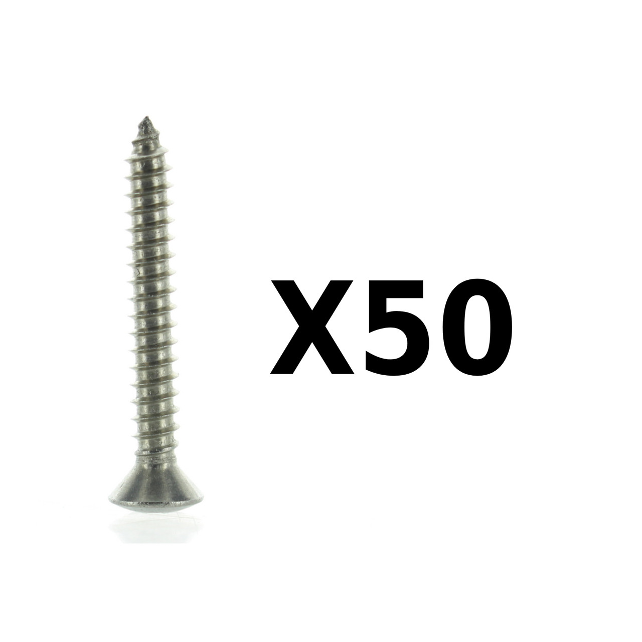 Sea-Doo New OEM M4.2x32 Philips Tapping Screw QTY 50, 209943260