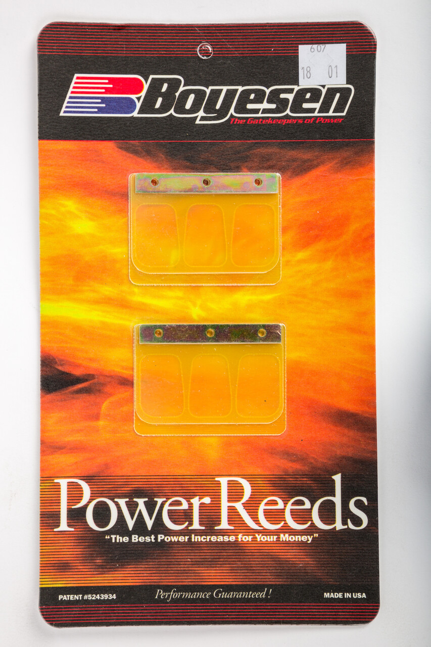 Boyesen New Dual Stage Power Reeds Dura Flex w/Rev Plates, 59-7607