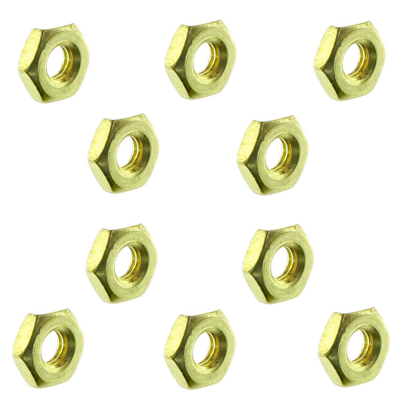 Mercury Marine Mercruiser Brass Nut (#10-32) Set of 10, 11-45076