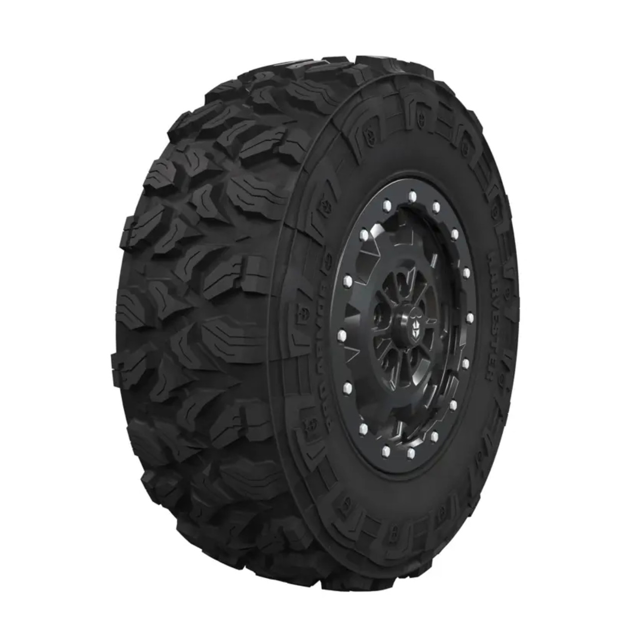 Polaris New OEM Pro Armor Wheel & Tire Set: Harvester 30"×10" R15, 2889996