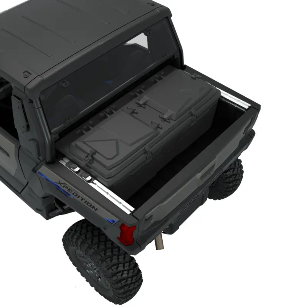 Polaris New OEM Lock & Ride MAX Rear Storage Box, 2884712