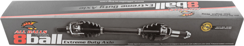 ALL BALLS 8 Ball Extreme Duty Axle, 531-1203