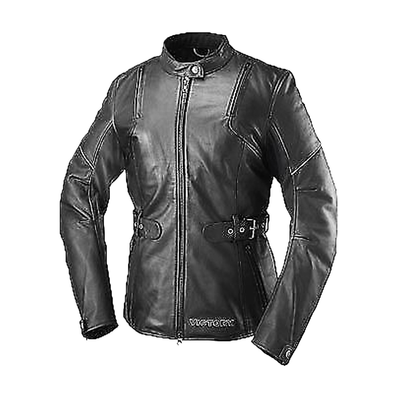 Victory Motorcycle OEM Women's Prominence Leather Jacket Black Large 286127006
