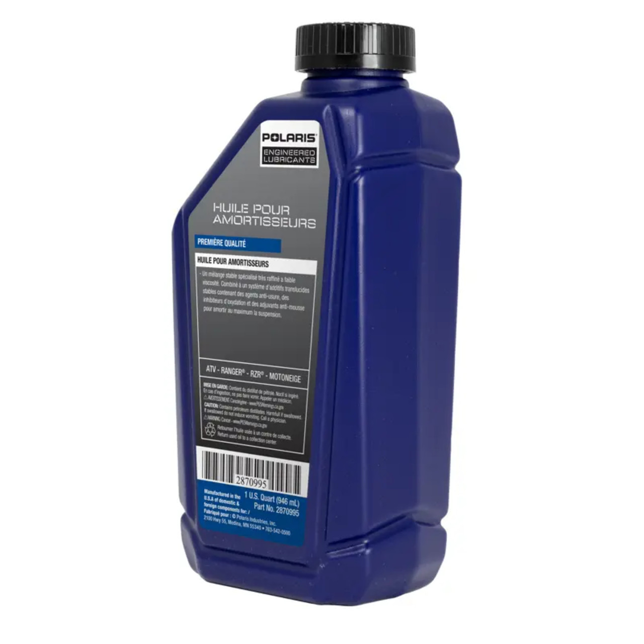 Polaris New OEM Premium Gas Shock Oil, 1 Quart, 2870995