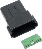 NAMZ CUSTOM CYCLE Deutsch DT Receptacle and Wedgelock, 850-08015