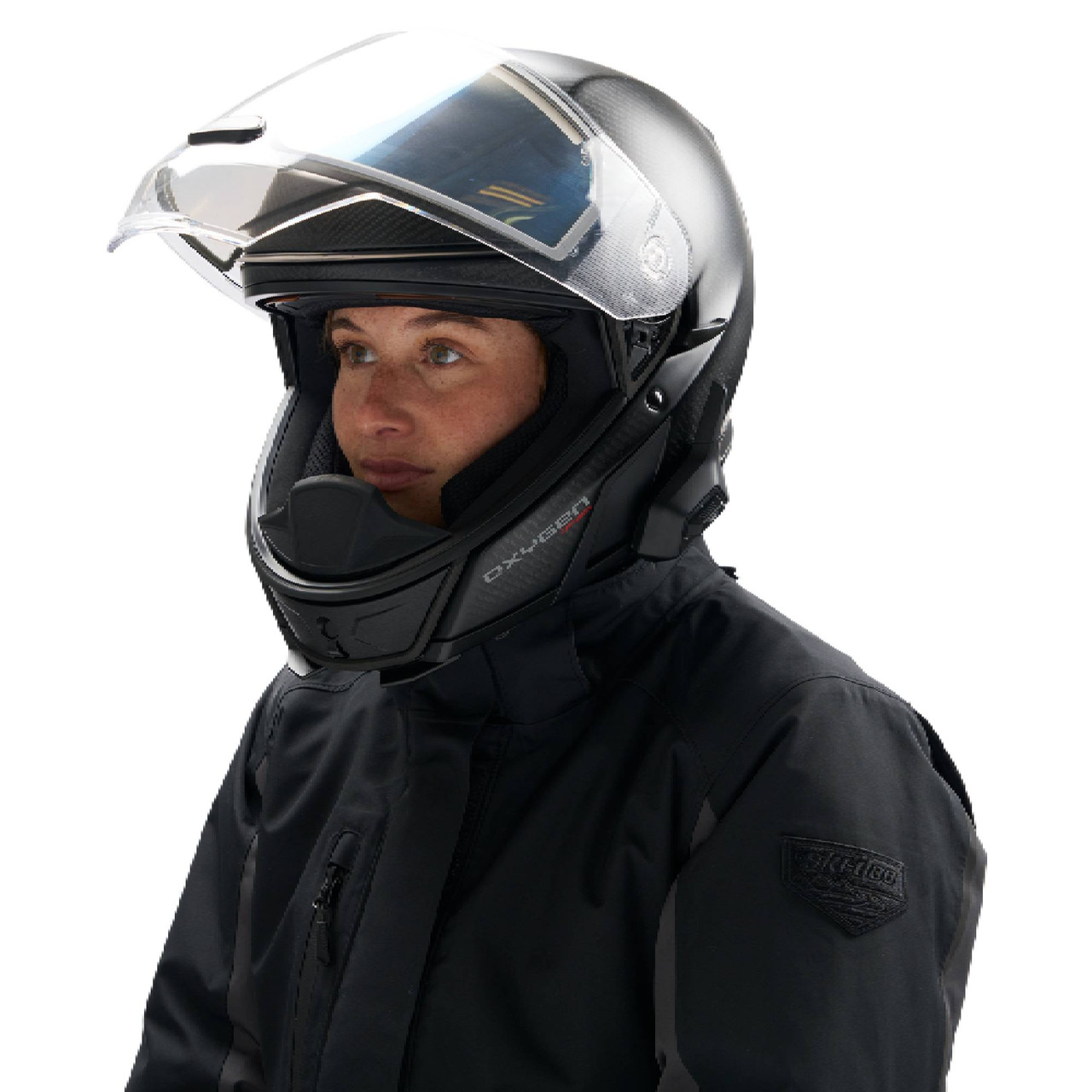 Ski-Doo OEM Oxygen Flow Carbon Helmet (DOT), 9290950990