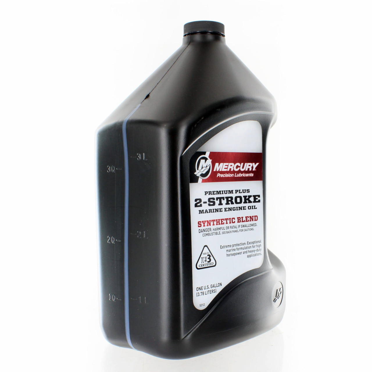 Mercury Marine New OEM Premium Plus 2-Cycle Outboard Oil 1 Gal., 92-858027K01
