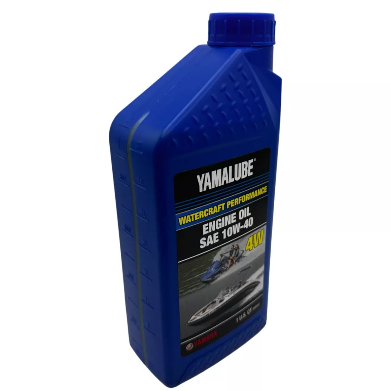 Yamaha New OEM 4W Watercraft Engine Oil, 10W-40 1qt/32oz, LUB-10W40-WV-12
