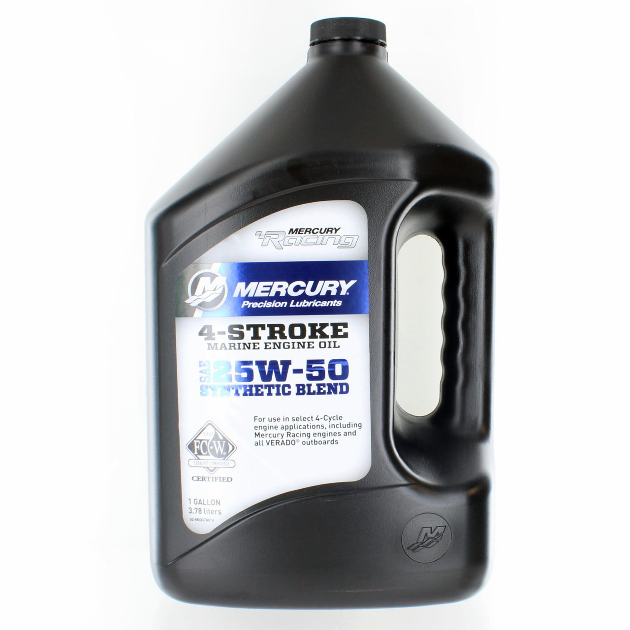 Mercury Marine/Mercruiser OEM High Performance 4-Stroke Oil Gallon Case, 92-8M0078014x3