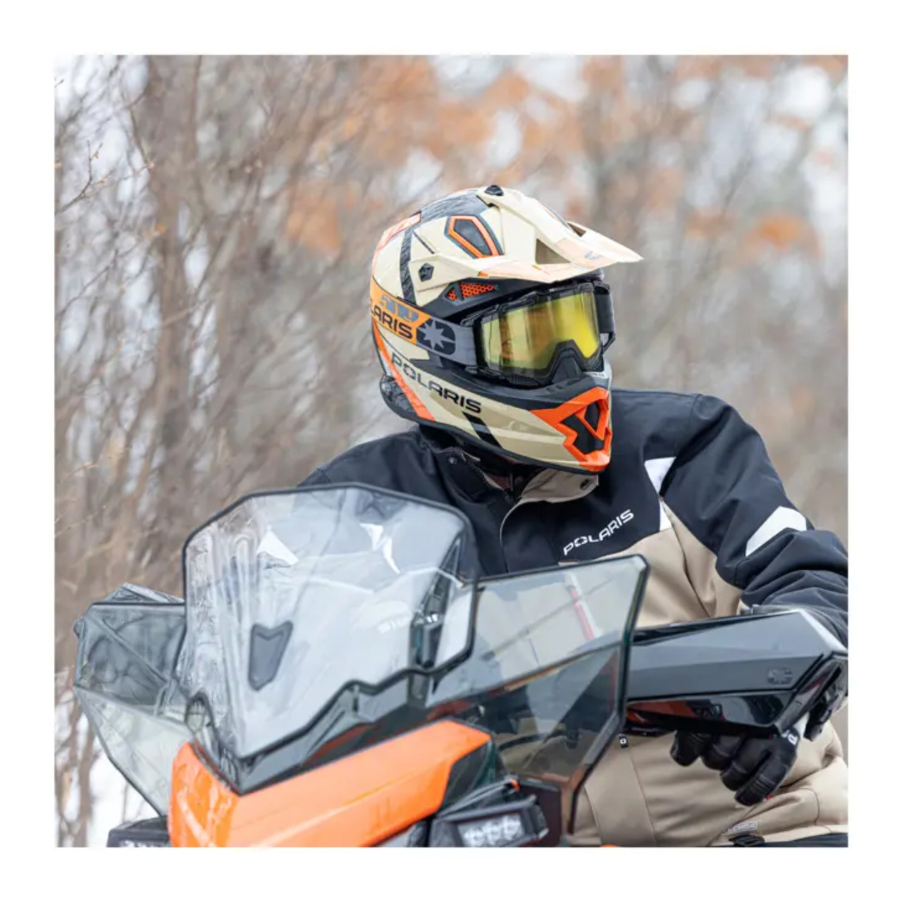 Polaris New OEM Tenacity 4.0 Helmet, Medium, 286456003