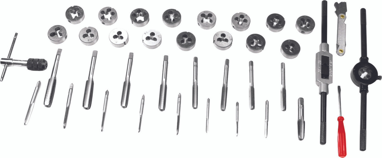 PERFORMANCE TOOL SAE Tap & Die Set, 117-1083