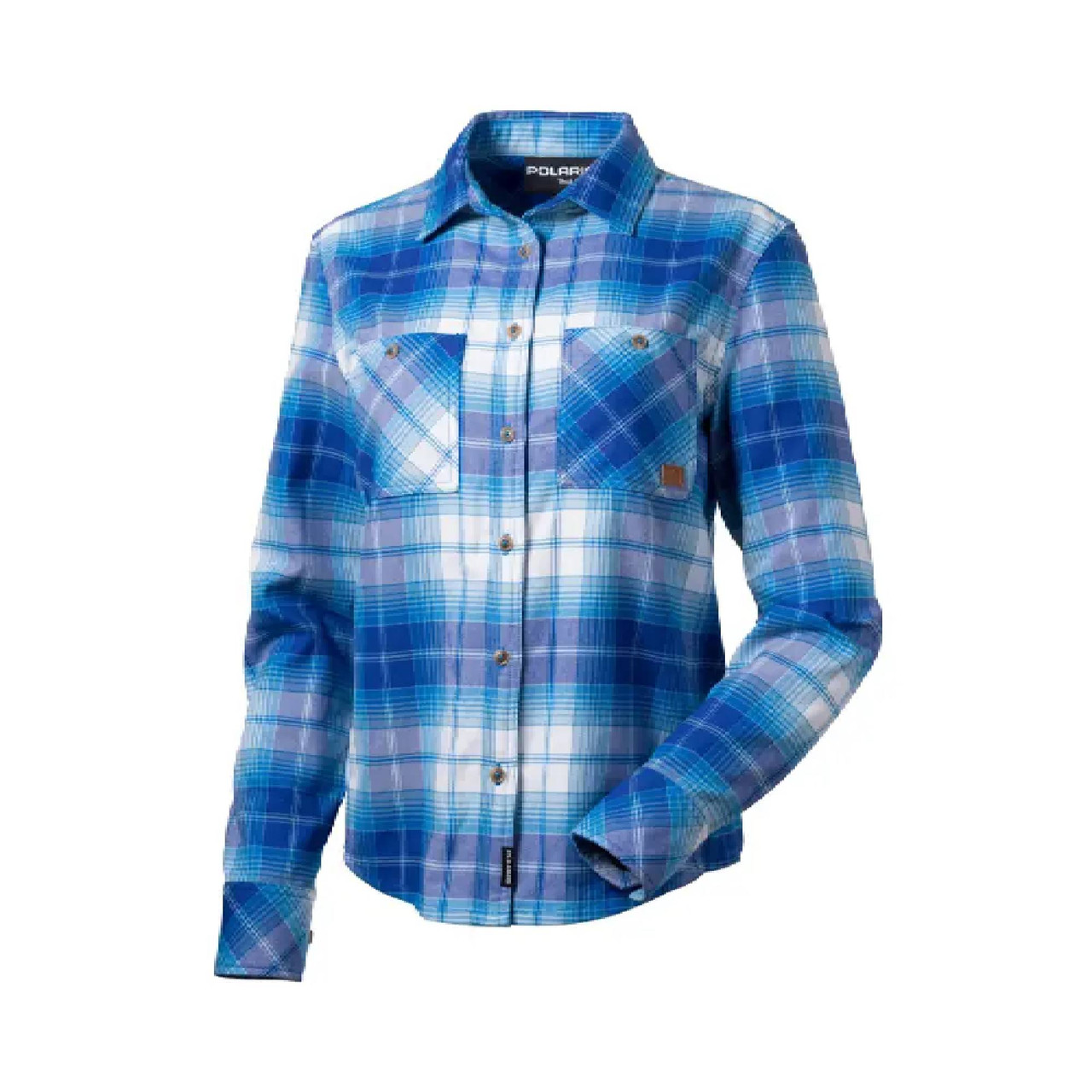 Polaris New OEM Women's Plaid Flannel Shirt, Small, 286467302