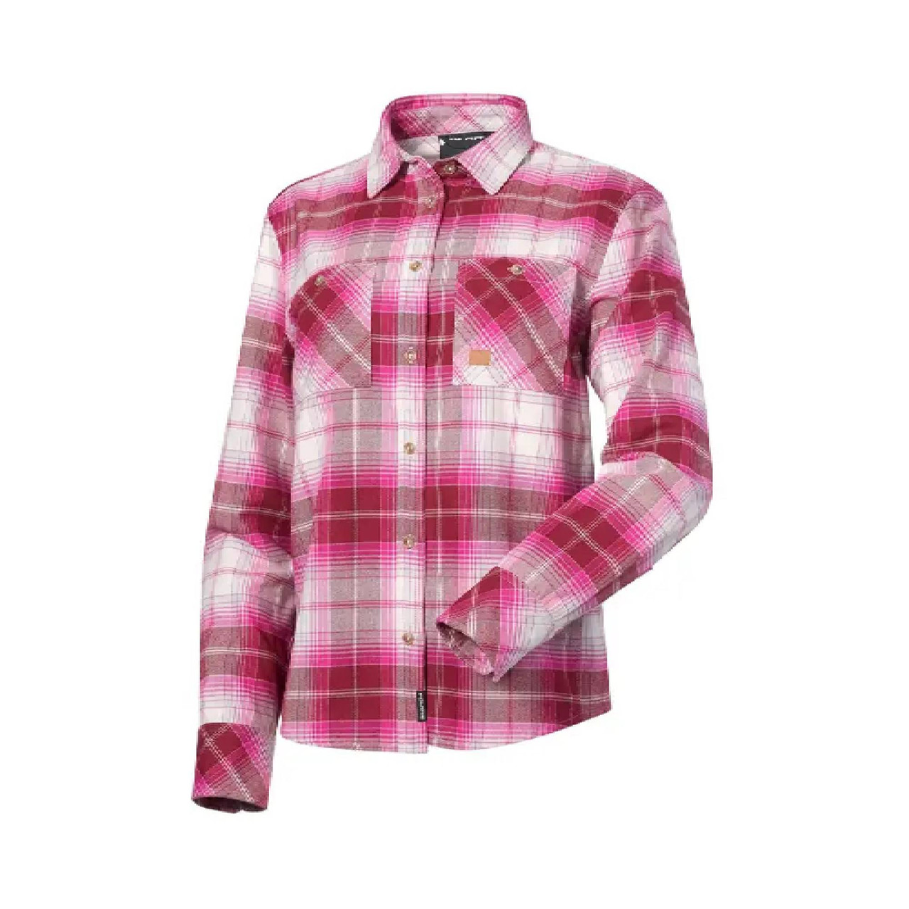 Polaris New OEM Women's Plaid Flannel Shirt, Large, 286549606