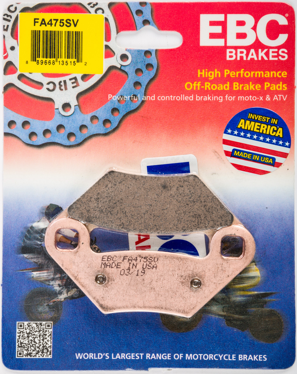 EBC Standard Brake Pads, 15-475S