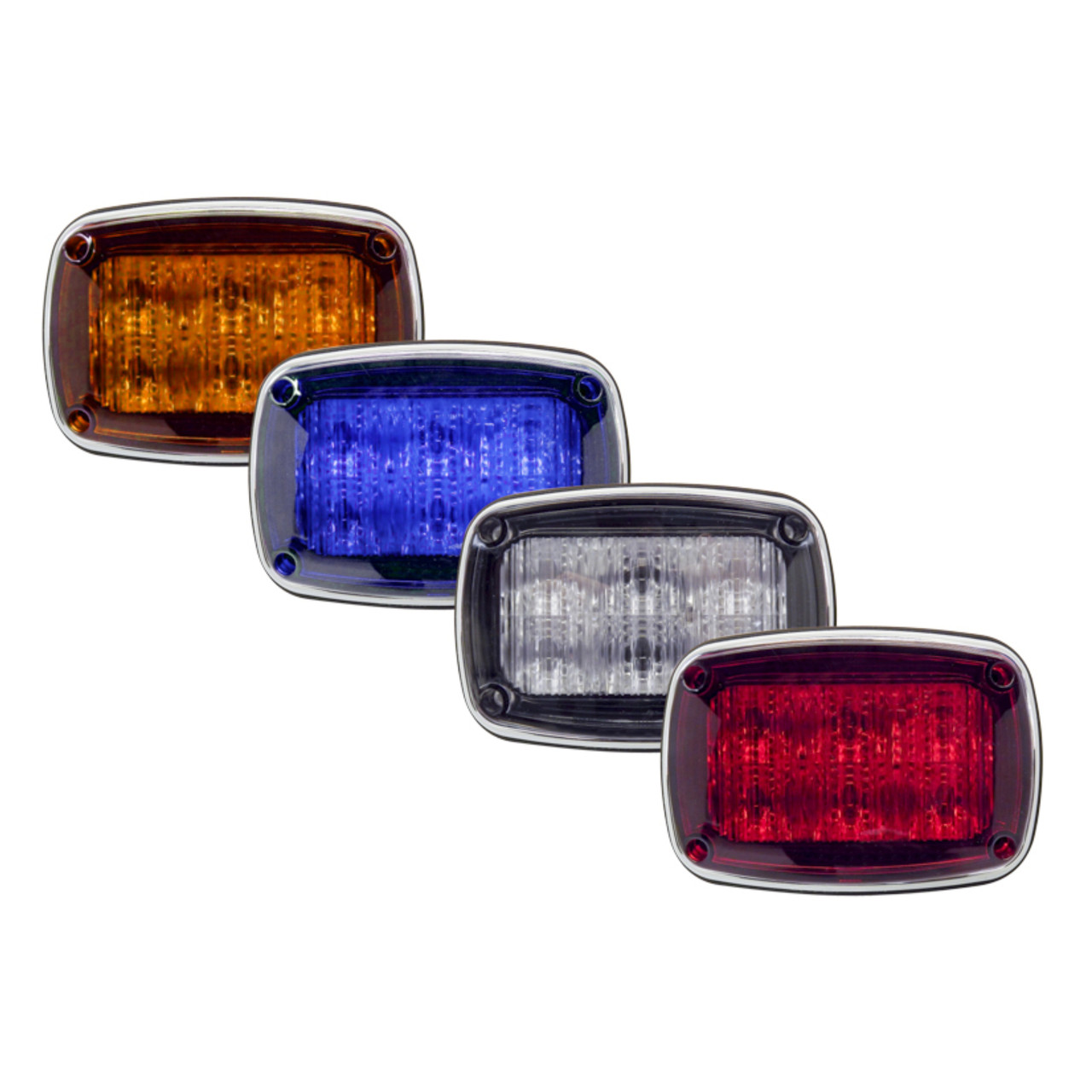 Tecniq OEM K40 AutoSync Blue Flasher Lamp Blue Lens, K40-BB00-1