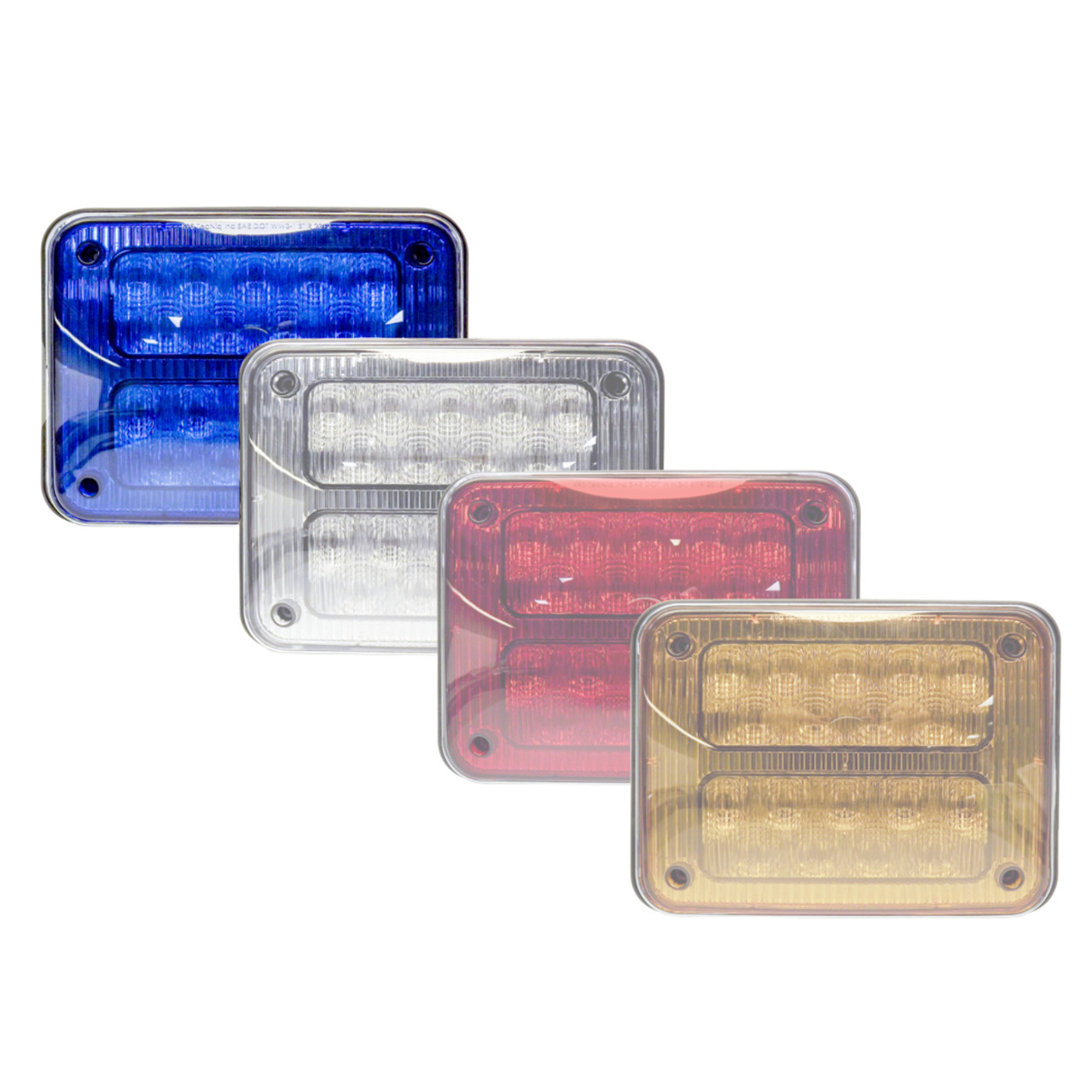 Tecniq OEM K90 AutoSync Blue Flasher Lamp Blue Lens, K90-BB00-1 Tecniq OEM K90 AutoSync Blue Flasher Lamp Blue Lens, K90-BB00-1