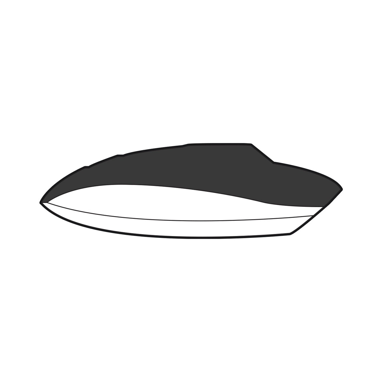 Yamaha OEM Premium Non-Tower Mooring Cover - 21 FT, MAR-210MC-CH-07