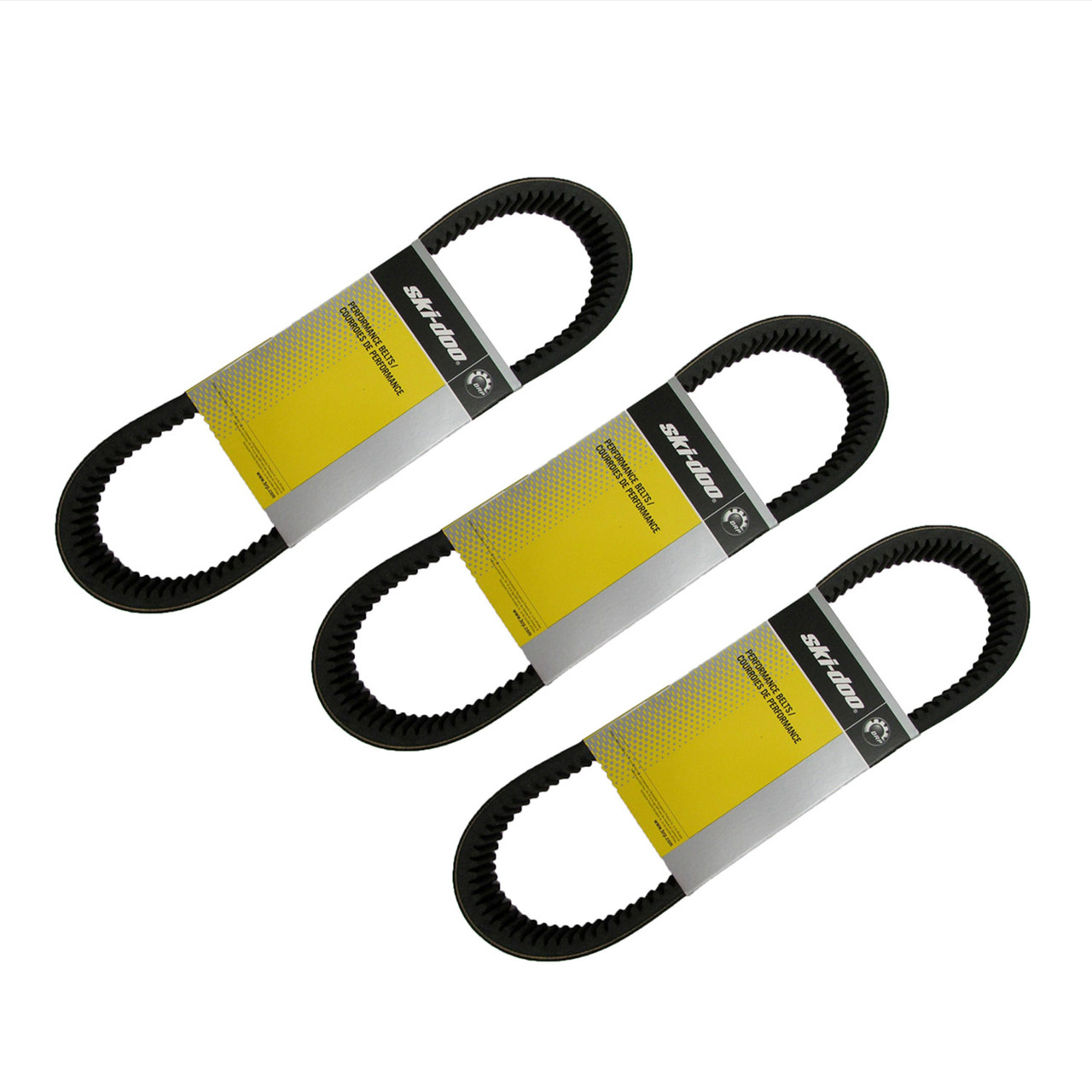 Ski-Doo New OEM Skandic Expedition Drive Belt THREE PACK 605348425
