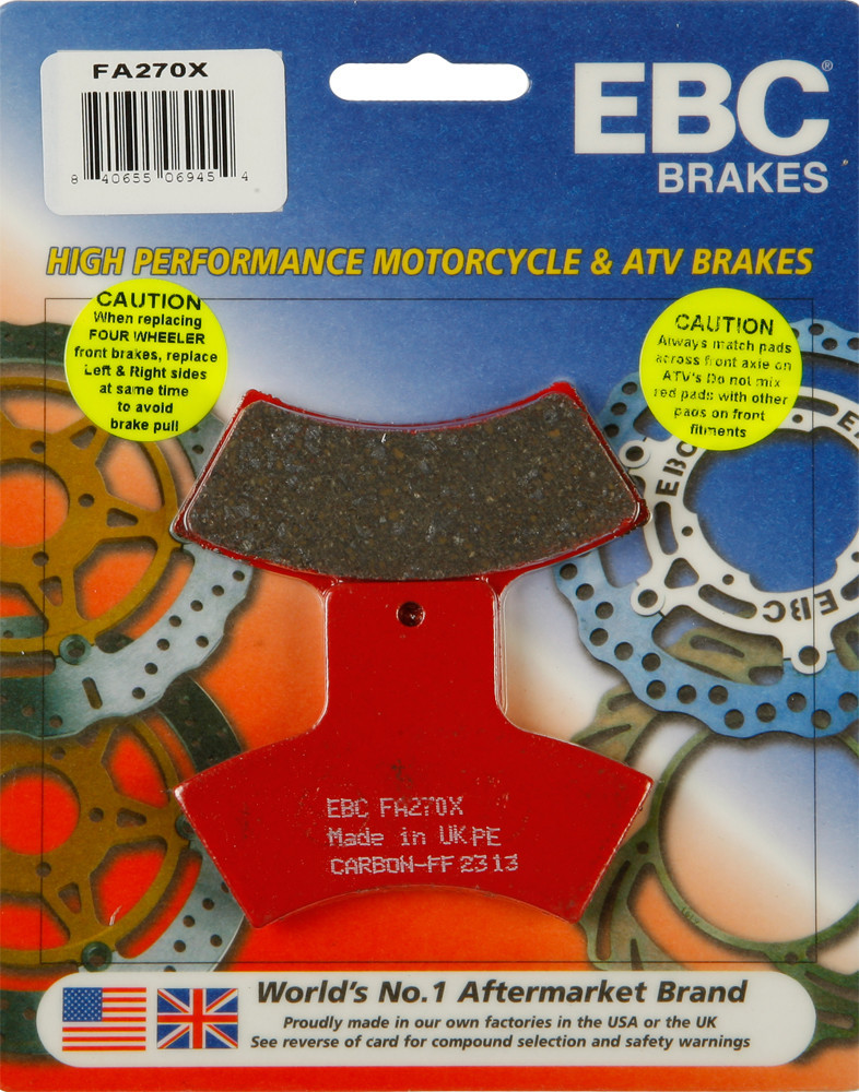EBC Standard Brake Pads, 15-270X