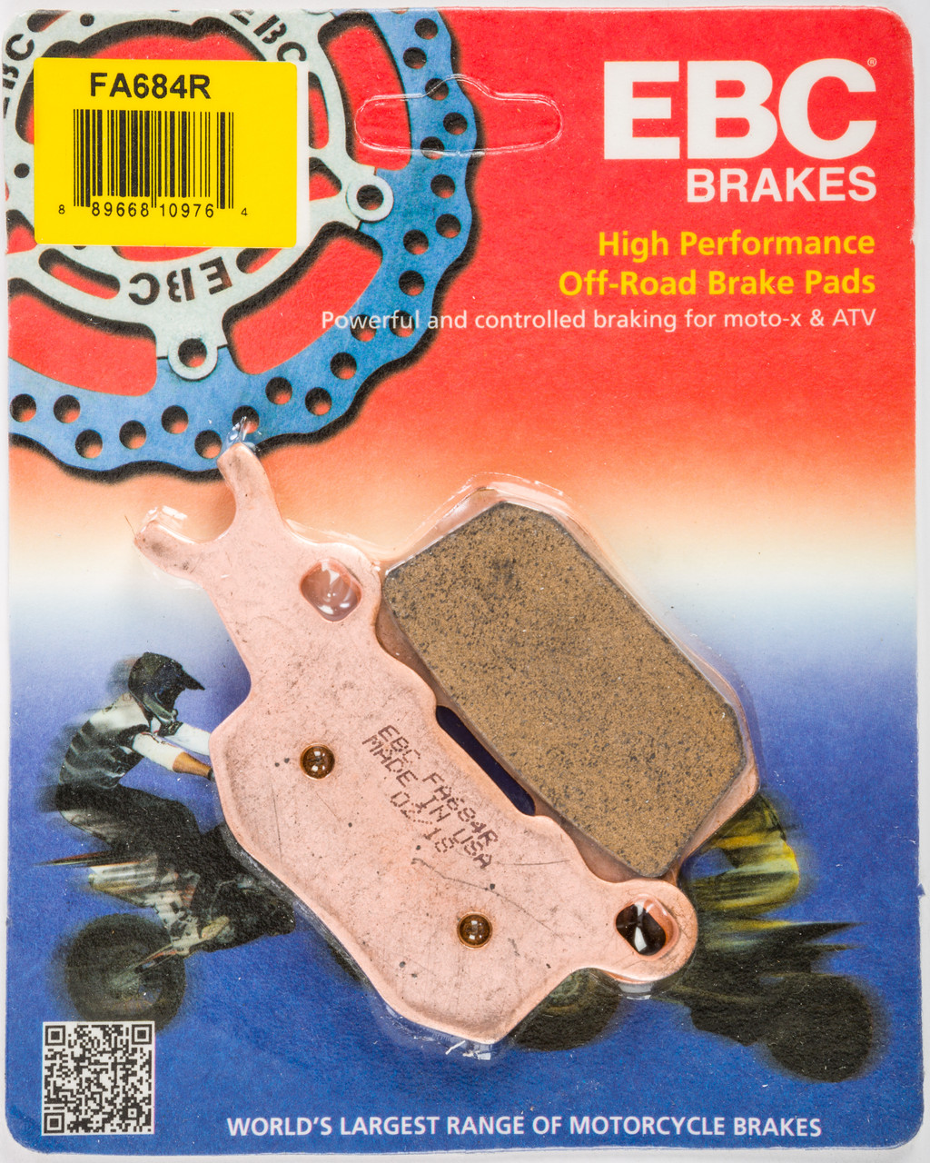 EBC Standard Brake Pads, 15-684R