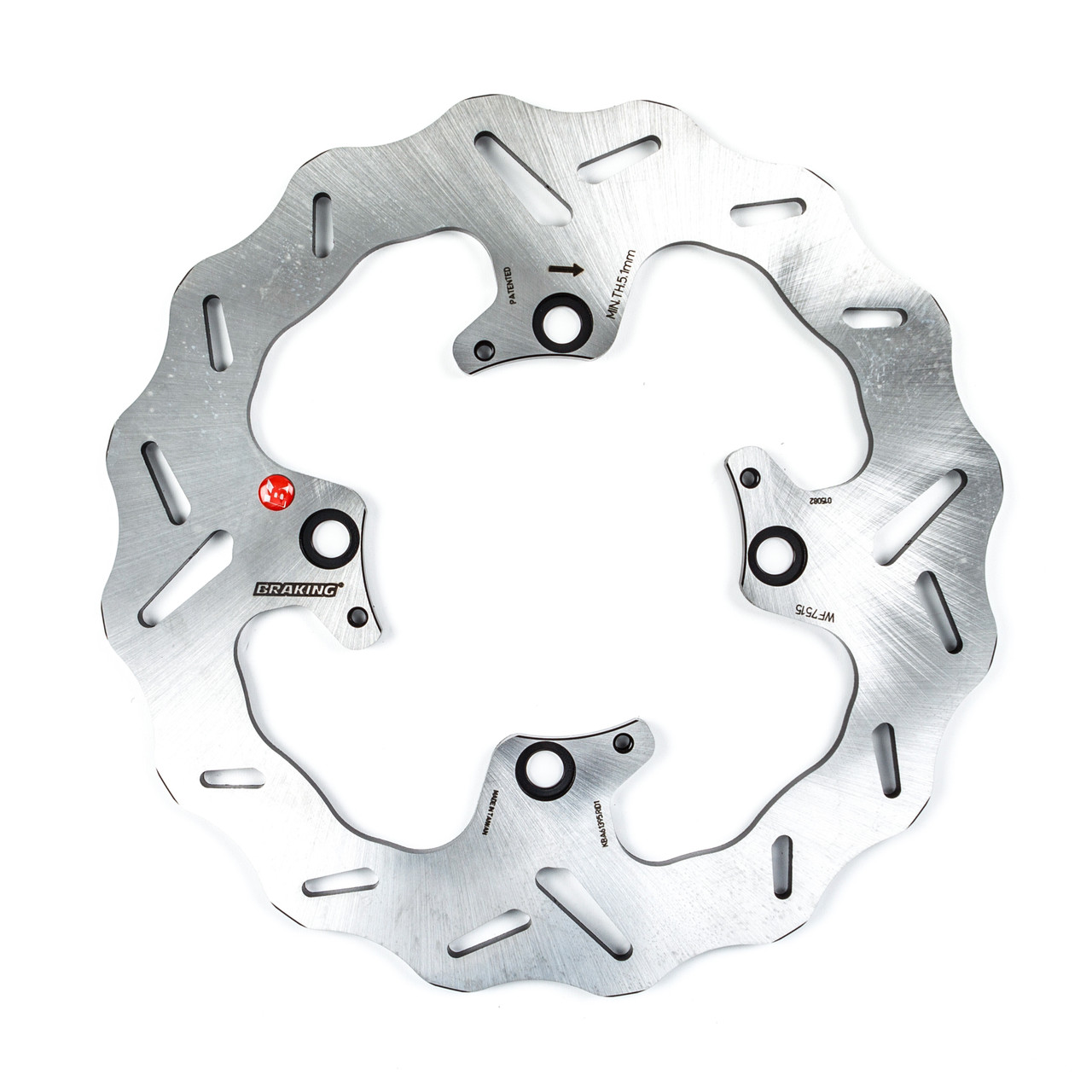 BRAKING Stainless Steel Racing Rotor, 32-7515