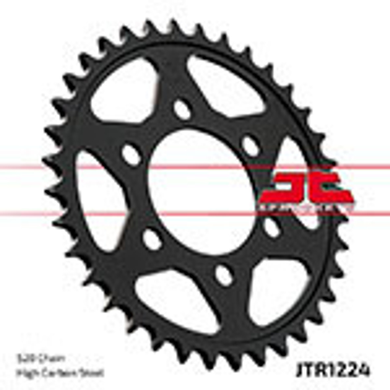 JT Steel Rear Sprocket, 55-122436