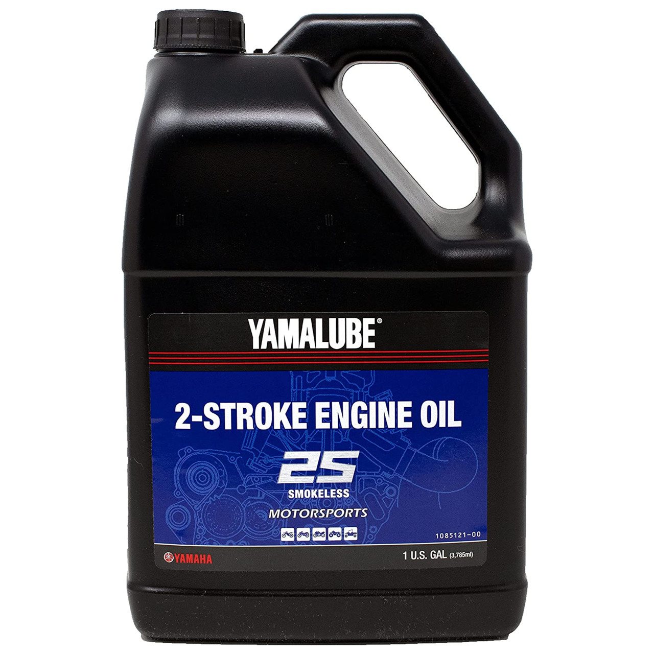 Yamaha Yamalube All Performance 2 Stroke Semi-Synthetic Engine Oil 1 Case