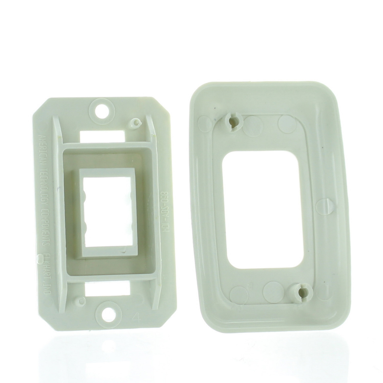 JR Products Single Switch Base & Face Plate 12105