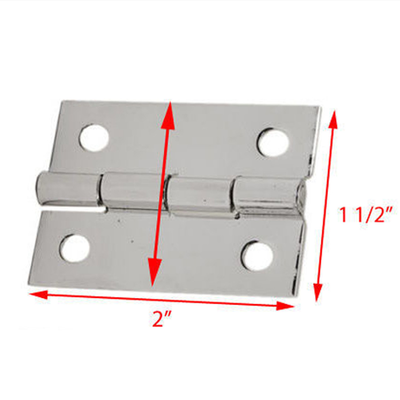 Sea-Doo New OEM Sport Boat Set of  2" Chrome Plated Hinge Challenger