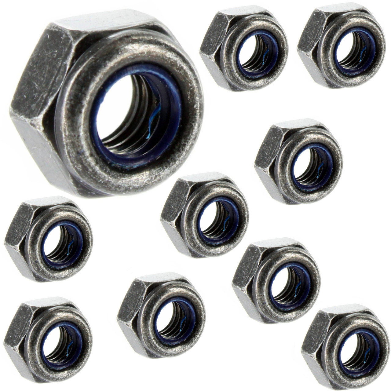 Can-Am OEM Body Assembly Elastic Stop Nut M6 10 Pack, 232561494