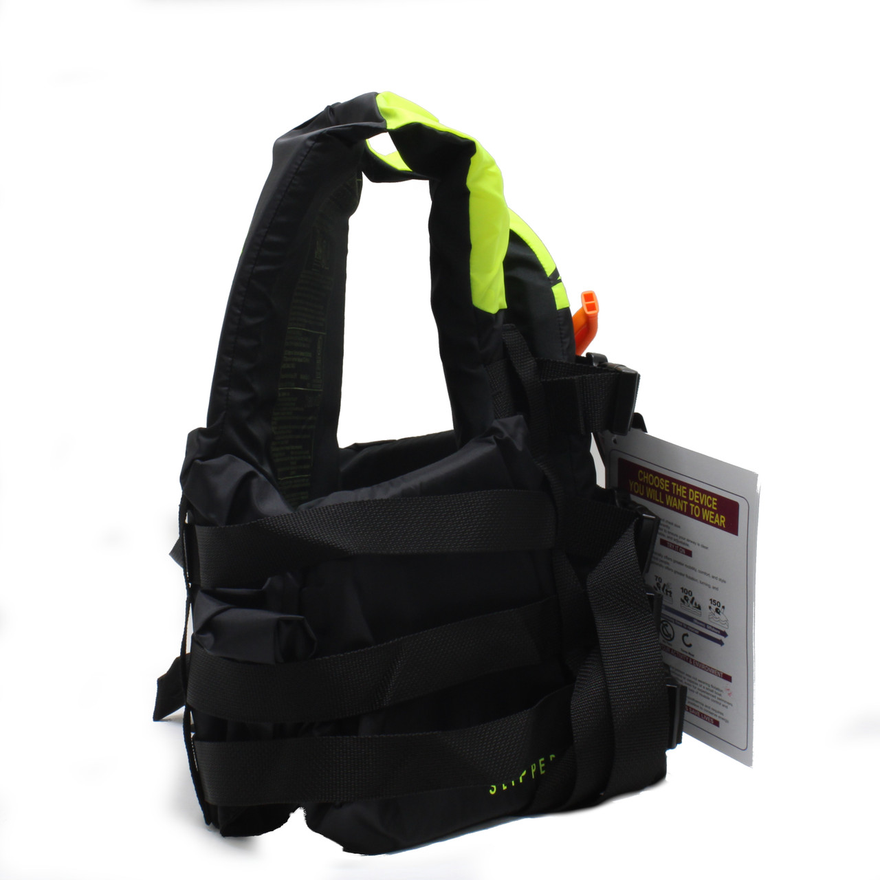 SLIPPERY Vest Hydro Men Bk/Yl 4Xl+, 32400875