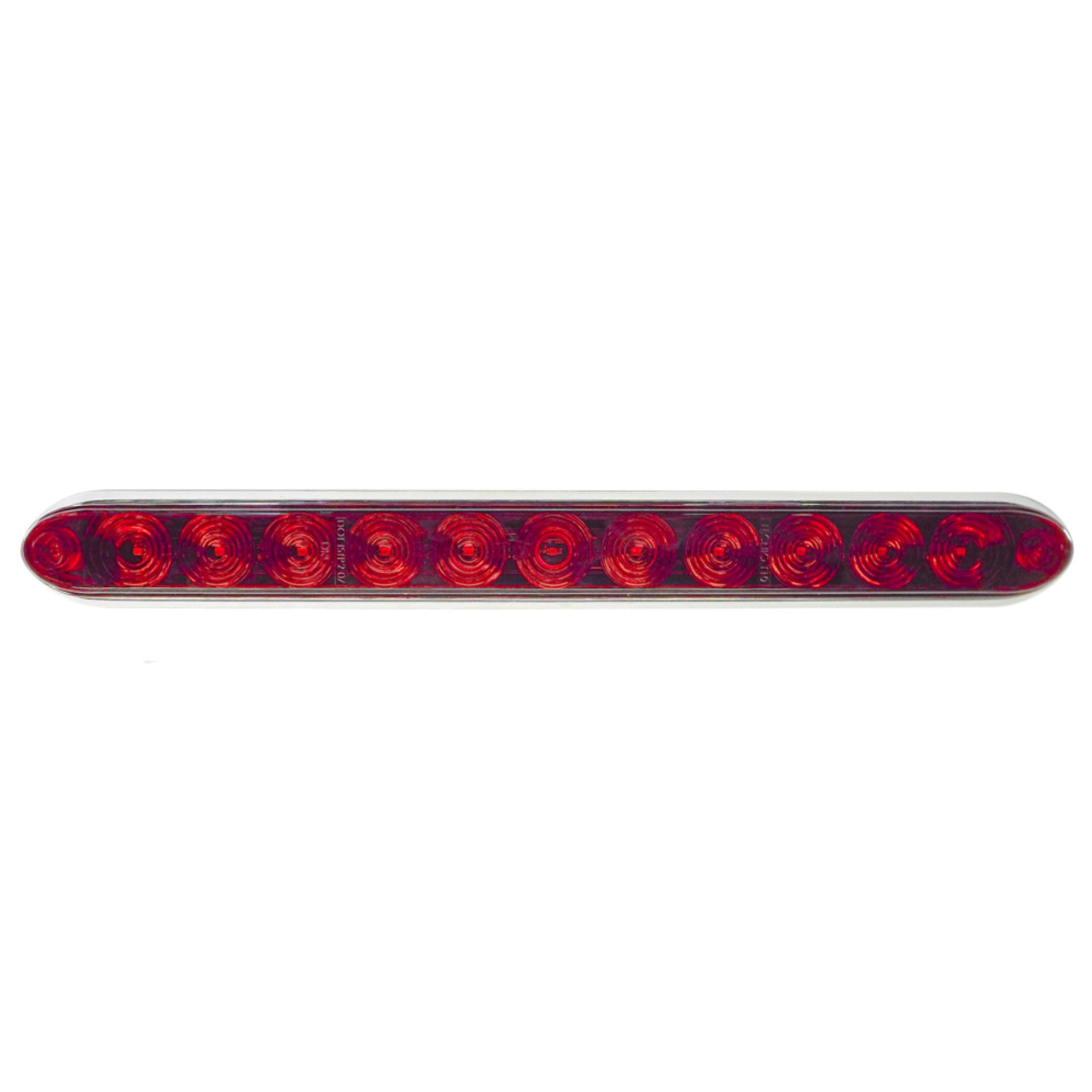 Tecniq OEM Red Low Profile ID Bar Red Lens, T12-RR00-1