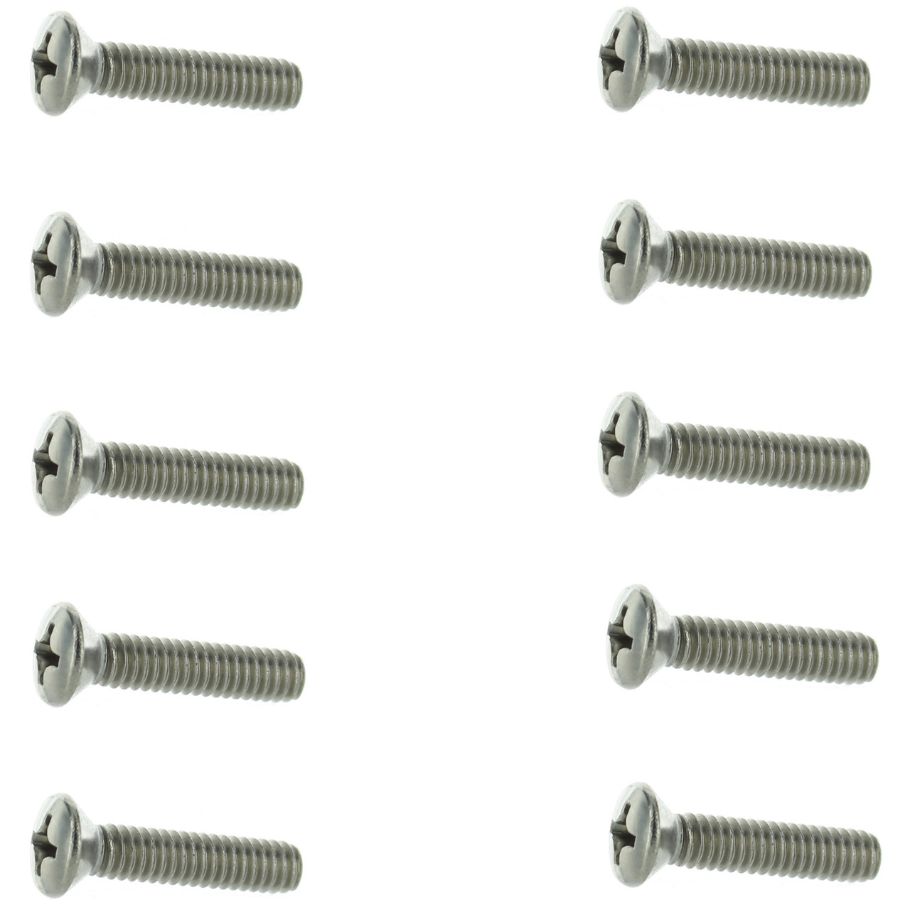 Sea-Doo OEM Phillips Screw (1/4"-20 X 1-1/4") 10 Pack, 204100201