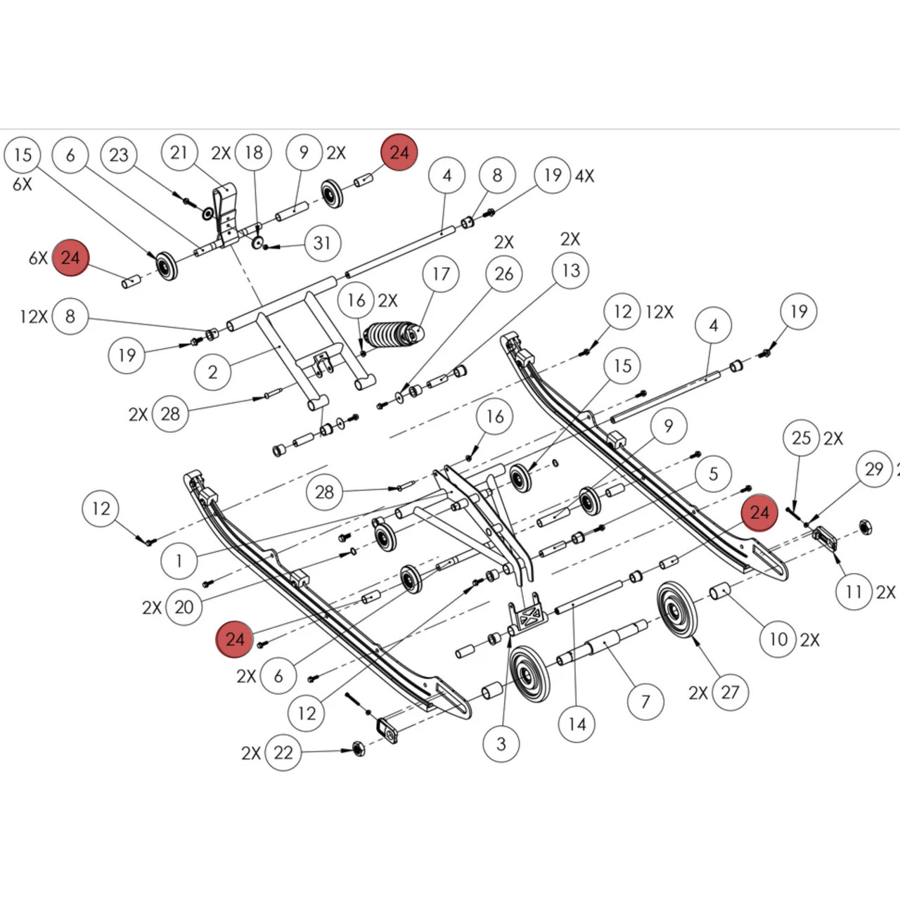 Widescape OEM Outer Spacer, SF25-0002P3-024