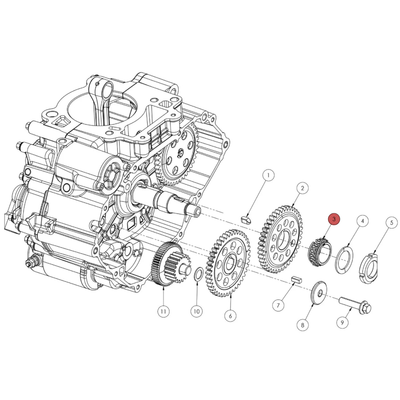 Widescape OEM Crank Sprocket, 140104X002