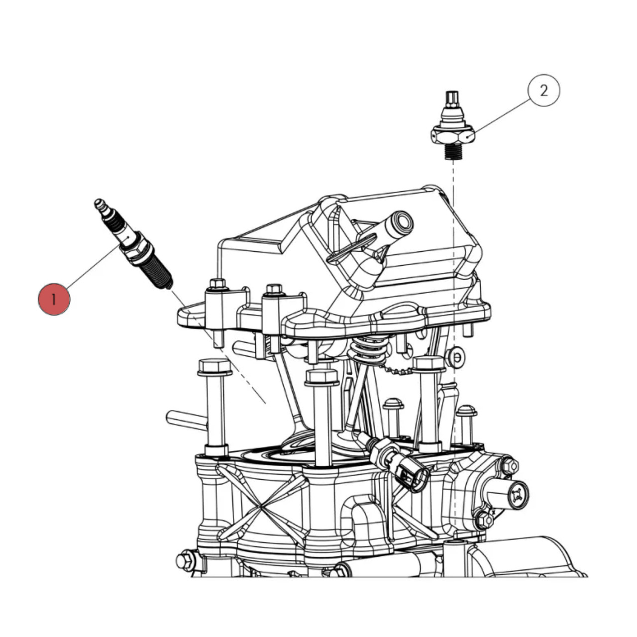 Widescape OEM Spark Plug, 140301P011