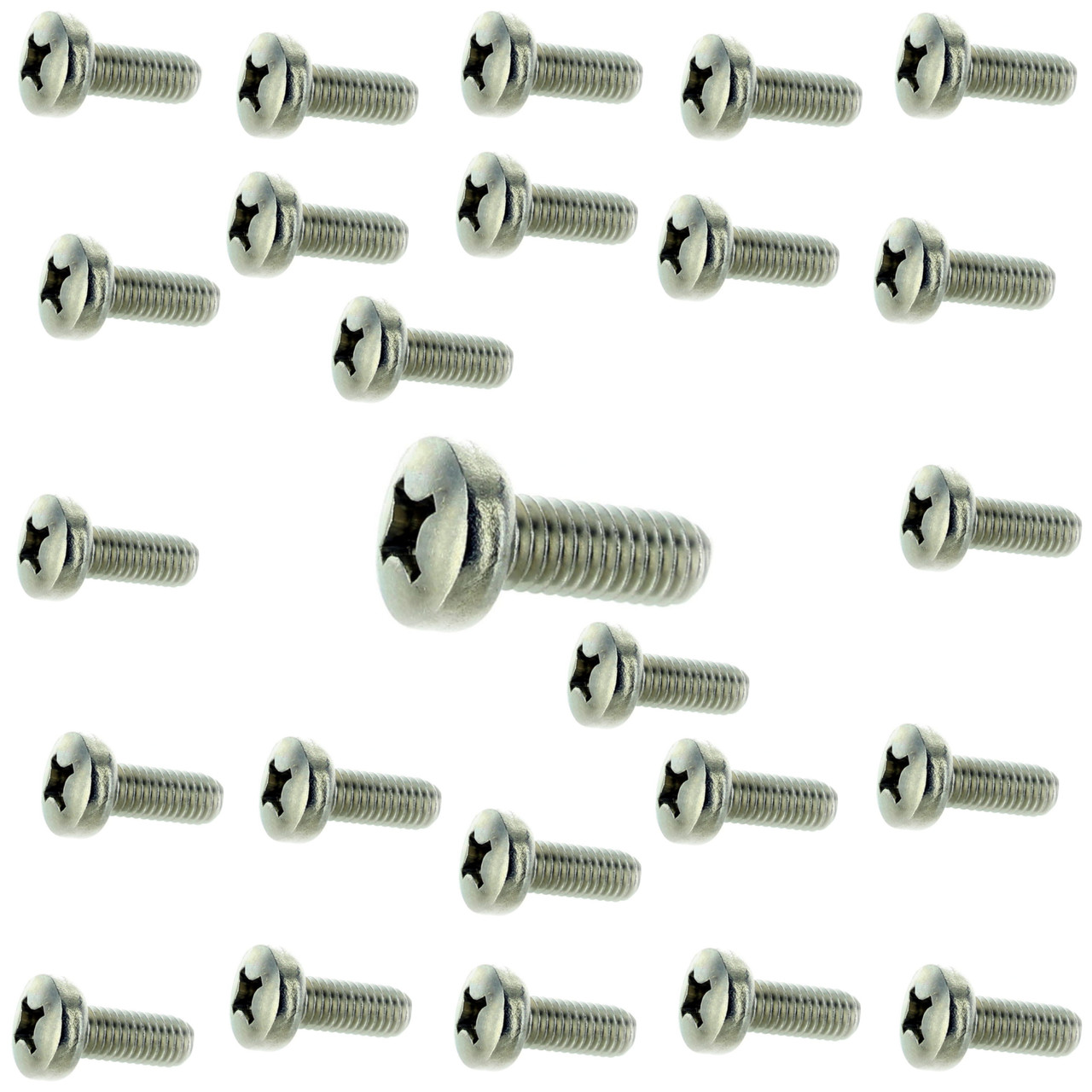 Sea-Doo OEM Phillips Pan Head Screw (M6 x 16) 25 Pack, 208661660