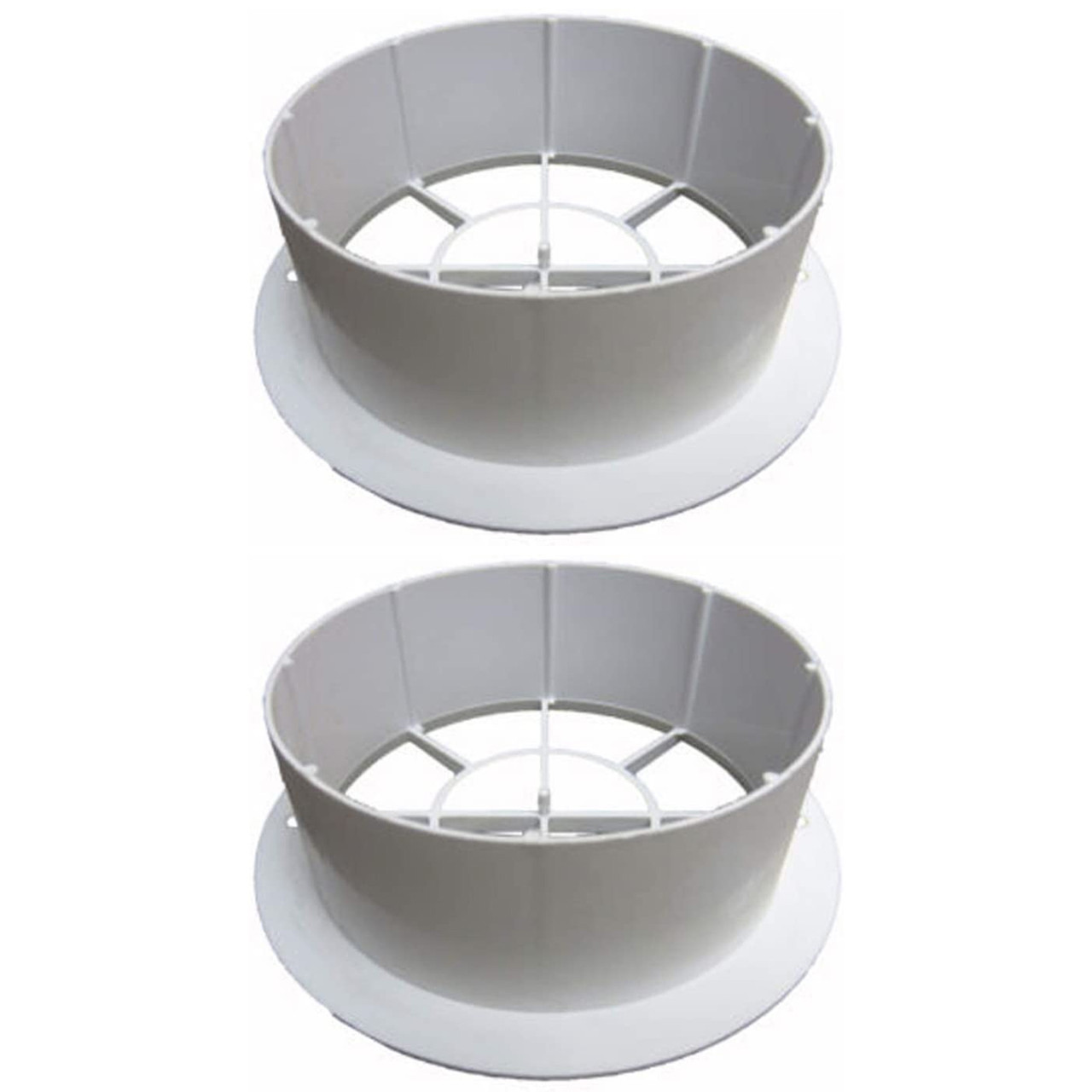 Sea-Doo New OEM Sport Boat White 3' Grill Vent QTY 2, 204072853