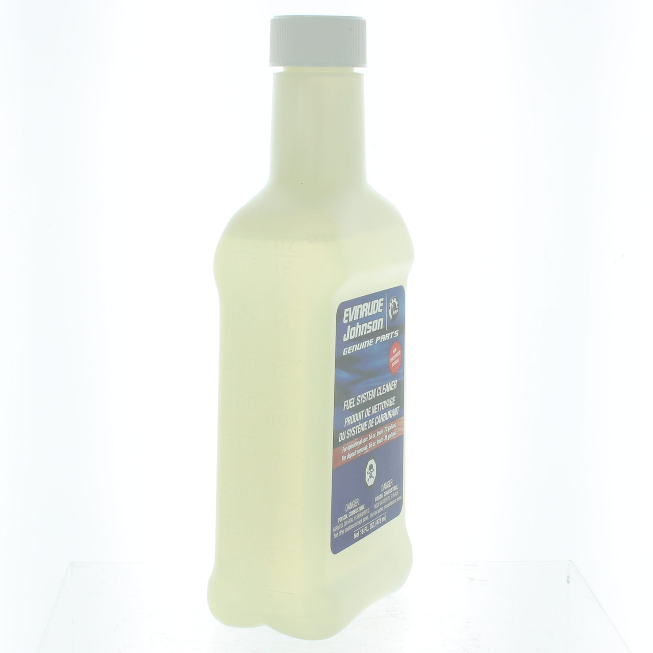 Johnson Evinrude OMC New OEM Fuel Systems Cleaner 16oz, Pack Of 4, 0764687