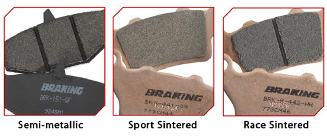 BRAKING Sintered Sport Brake Pads, 31-950