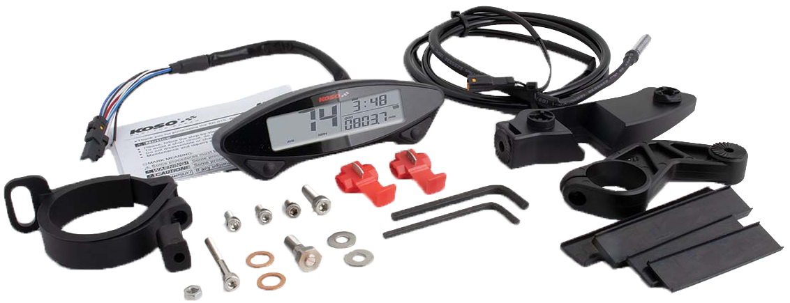 KOSO EX-02 Speedometer, 27-5910