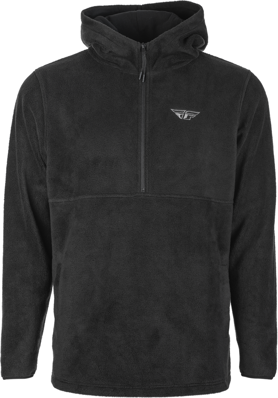 FLY RACING Half Zip Pullover Hoodie, 354-0020S