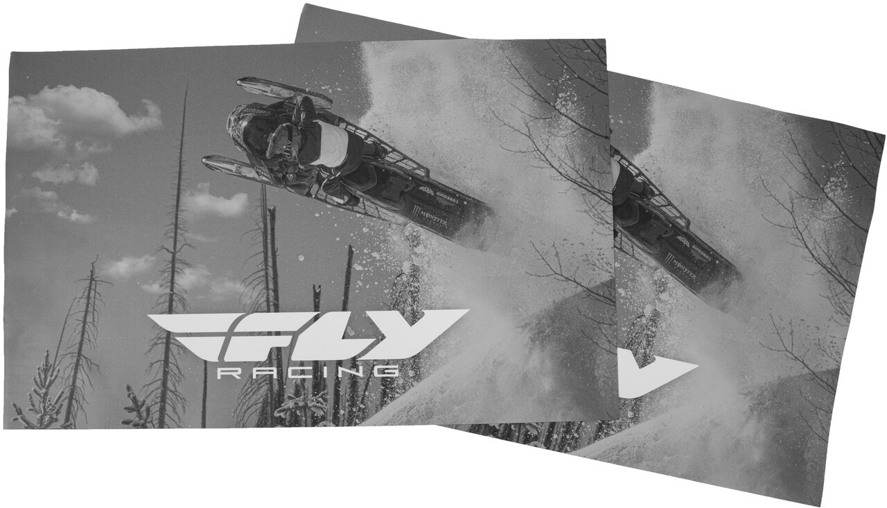 FLY RACING Snow Graphic Magnet, 360-0004
