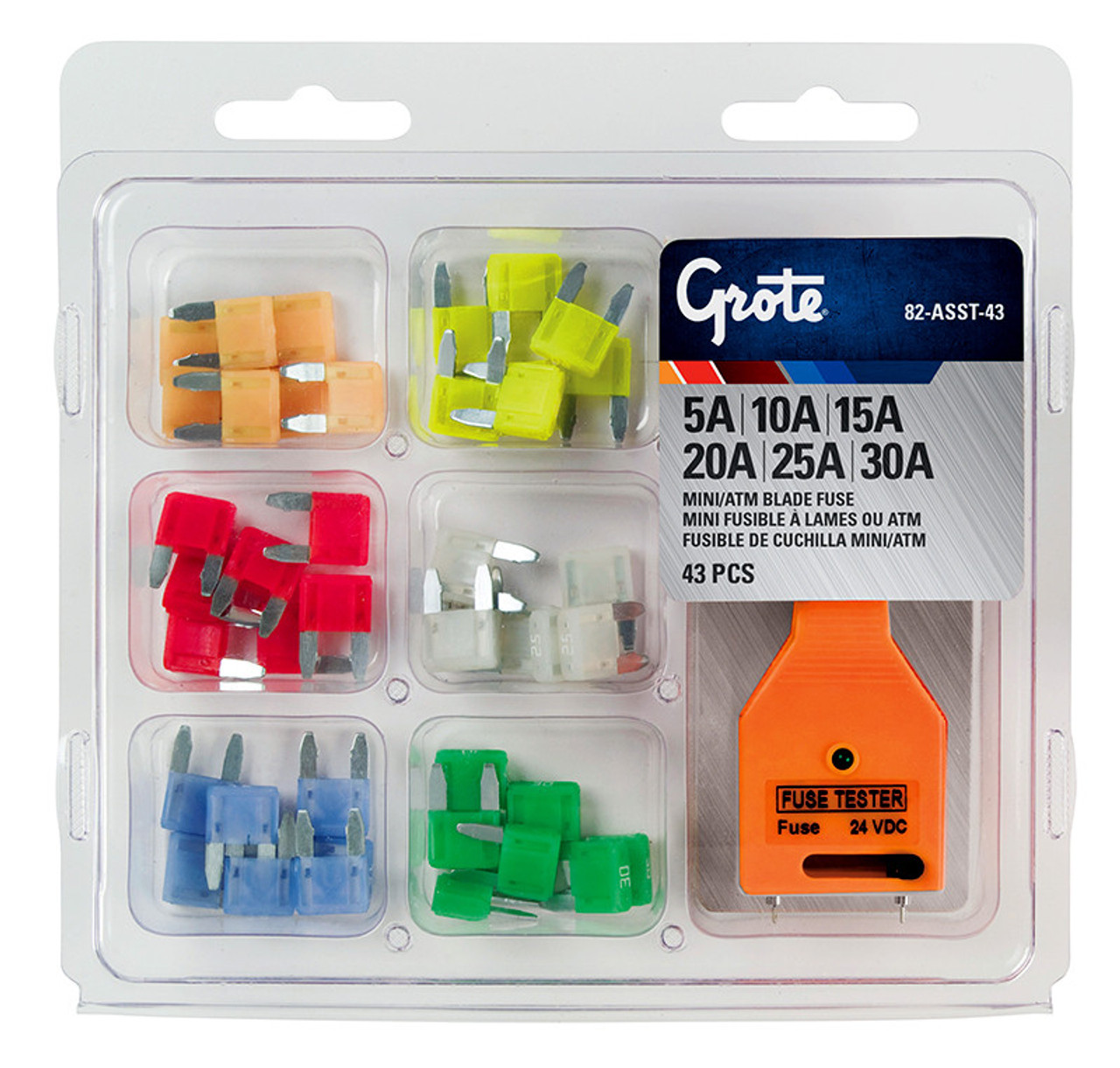 GROTE ATM Blade Style Fuses, 58-9578