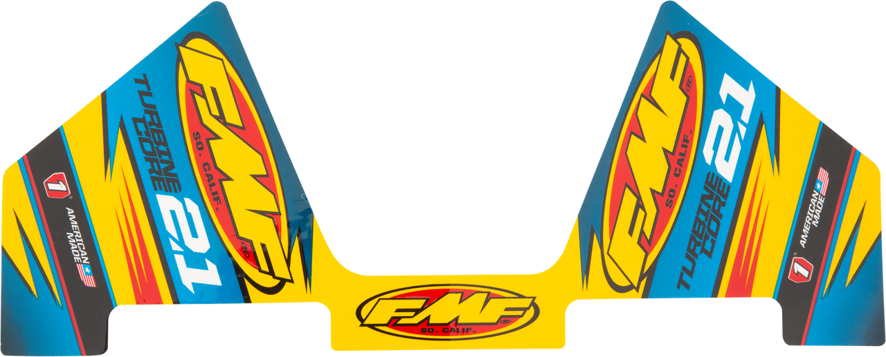 FMF 2-Stroke Silencer Decals, 79-0015