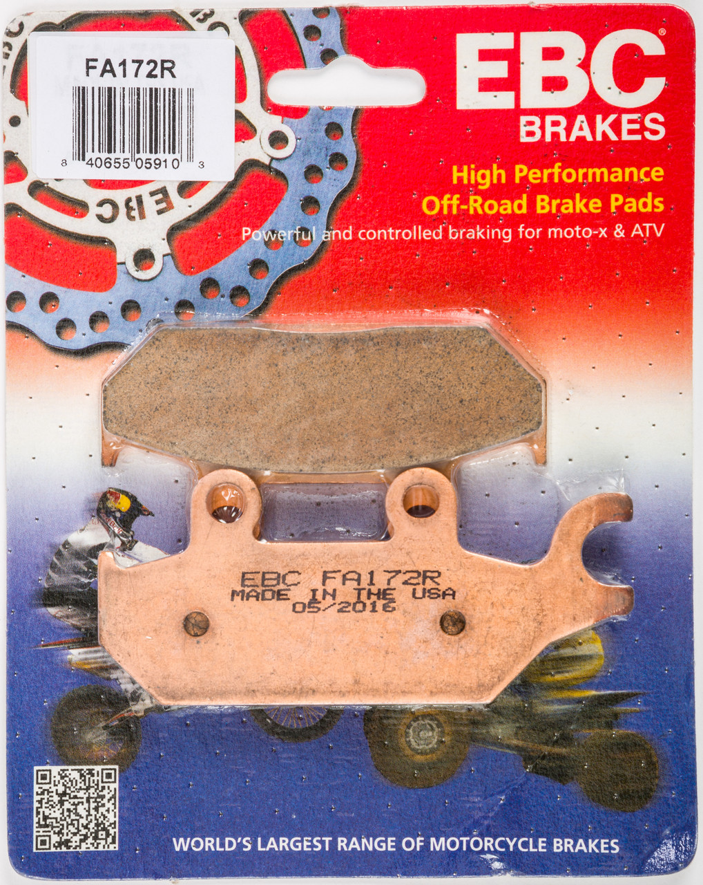EBC Standard Brake Pads, 15-172R