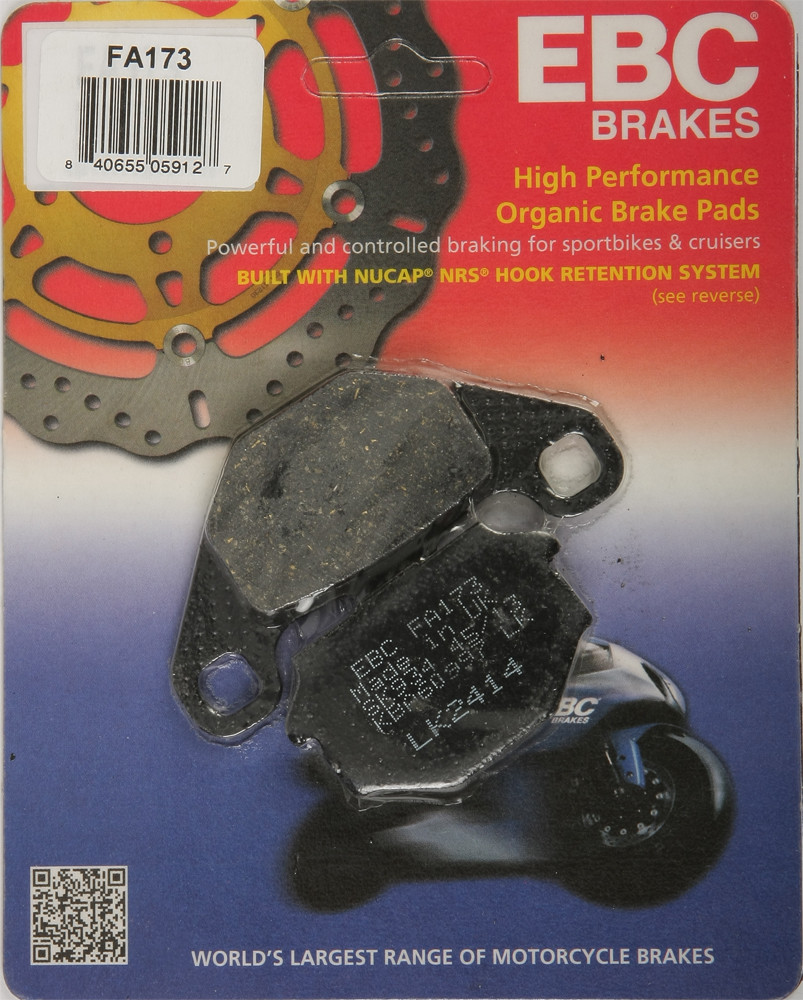 EBC Standard Brake Pads, 15-173