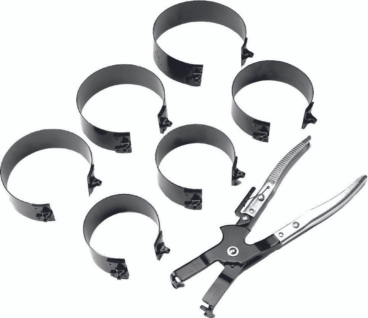 PERFORMANCE TOOL Piston Ring Compressor Set, 117-1096